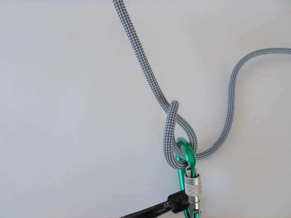 Schritt 6 der fertige Knoten