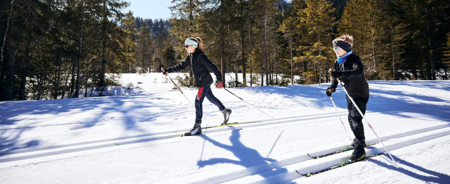 Langlauf lernen ist nicht kompliziert. Foto: Lingham Jr.